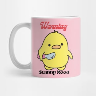 Warning: Stabby Mood Mug